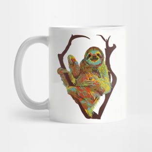 Sloth Portrait Mug